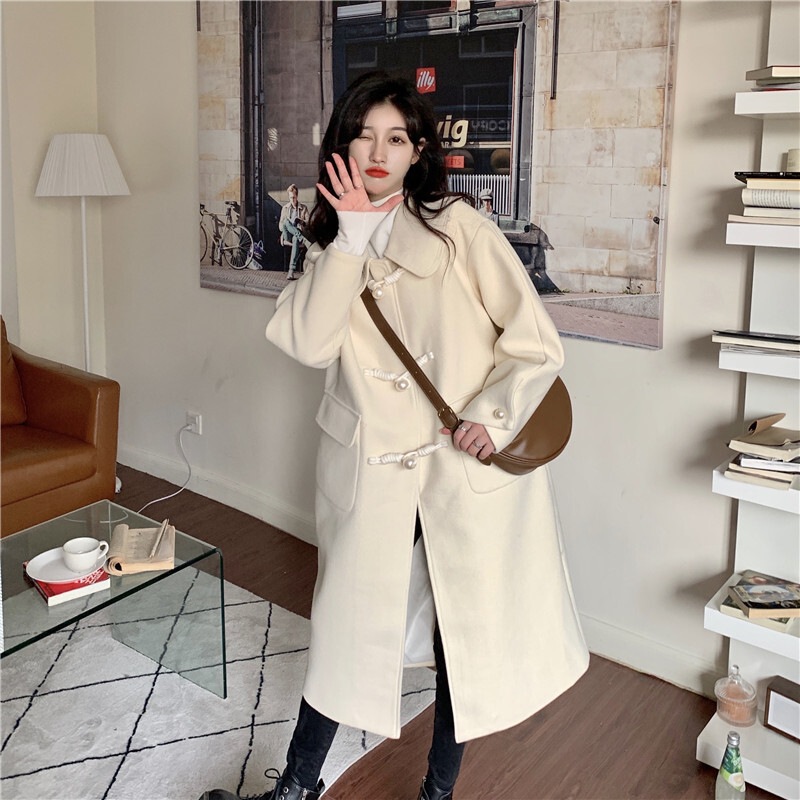 ウールコート ダッフルコート アウター コート 上着 長袖 Iライン 前開き かわいい 大人可愛い ウールコート ダッフルコート アウター コート 上着 長袖 Iライン 前開き かわいい 大人可愛い