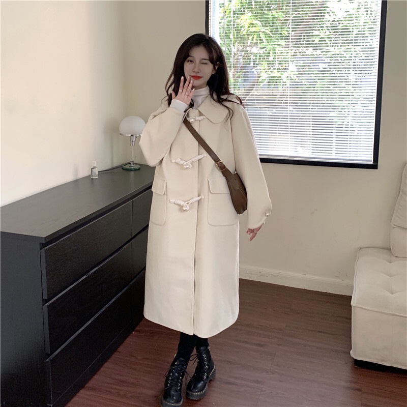 ウールコート ダッフルコート アウター コート 上着 長袖 Iライン 前開き かわいい 大人可愛い ウールコート ダッフルコート アウター コート 上着 長袖 Iライン 前開き かわいい 大人可愛い