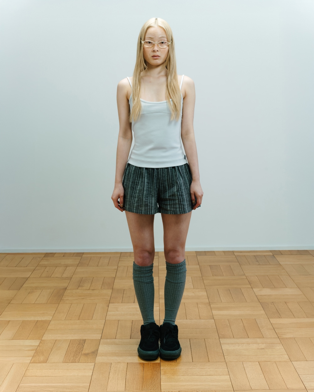 【COYSEIO】 038 SOFT SLEEVELESS : ICE GREY 【COYSEIO】 038 SOFT SLEEVELESS : ICE GREY