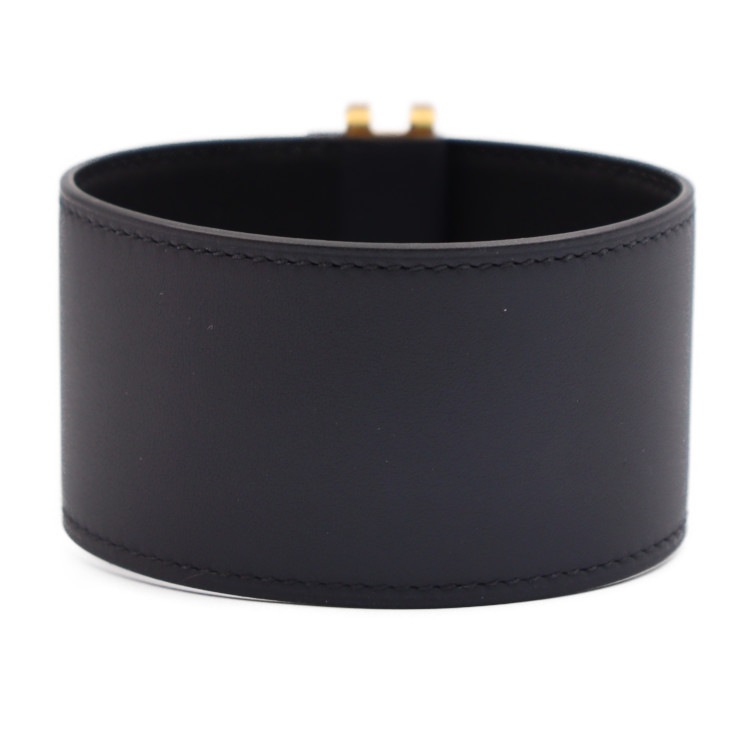 新品未使用展示品 HERMES エルメス ブレスレット H010694CCAA Elan エラン 表記サイズ T2 ヴォースイフト ブラック U刻印 ゴールド金具【本物保証】 新品未使用展示品 HERMES エルメス ブレスレット H010694CCAA Elan エラン 表記サイズ T2 ヴォースイフト ブラック U刻印 ゴールド金具【本物保証】