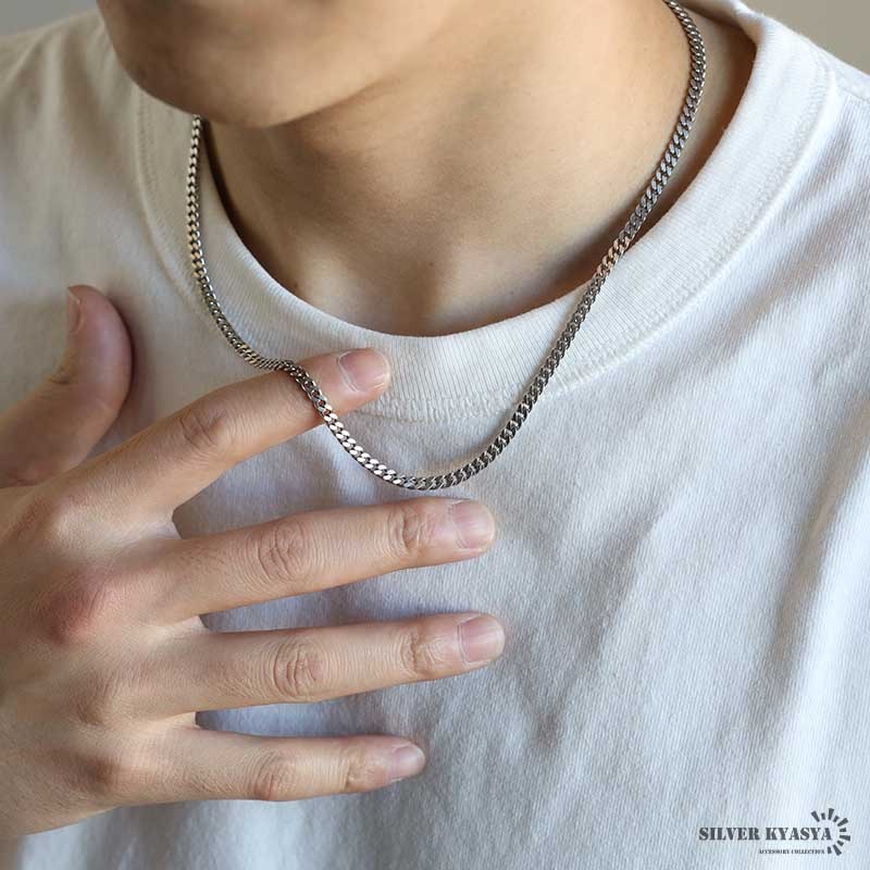 925 喜平ネックレス 幅4mm [cs040-4mm]