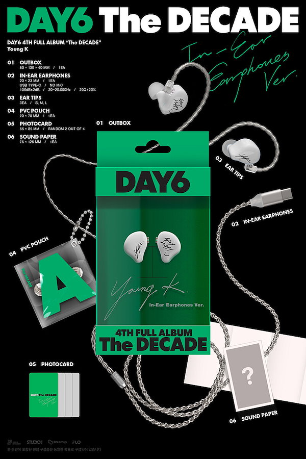 Qoo10] JYP Entertainment [メンバー 選択] DAY6 アルバム