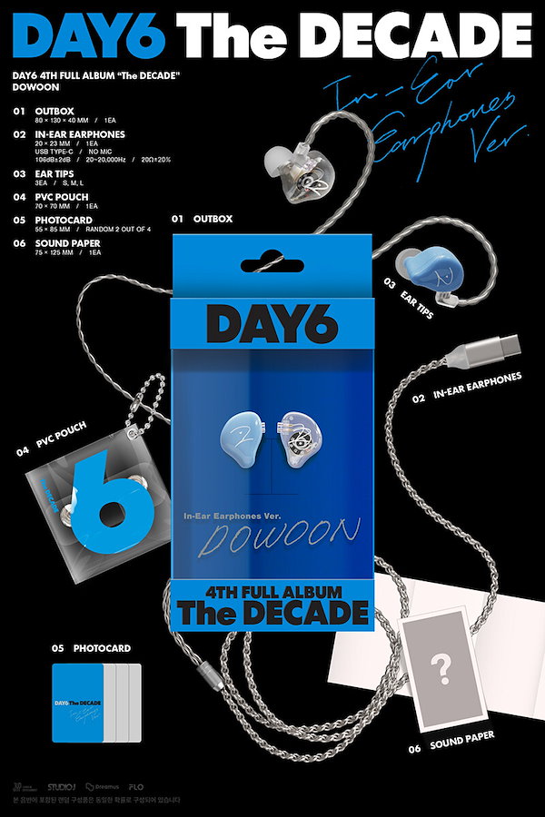 Qoo10] JYP Entertainment [メンバー 選択] DAY6 アルバム
