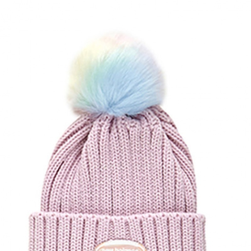 ニューバランスキッズ女の子用ファードロップビーニーハット 2色 NK8BCF405U ニューバランスキッズ女の子用ファードロップビーニーハット 2色 NK8BCF405U