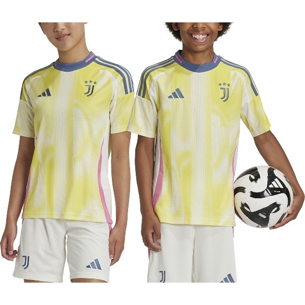 adidas アディダス ユベントス 24/25 アウェイユニフォーム キッズ サッカー レプリカ JSA77-JH1358 ジュニア ボーイズ 半袖 adidas アディダス ユベントス 24/25 アウェイユニフォーム キッズ サッカー レプリカ JSA77-JH1358 ジュニア ボーイズ 半袖