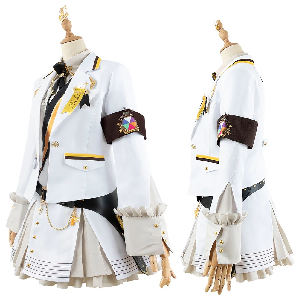 プロジェクトセカイ プロセカ 2.5周年お祝い 女性用 鏡音リン 桃井愛莉 花里みのり 天馬咲希 東雲絵名 コスプレ衣装 プロジェクトセカイ プロセカ 2.5周年お祝い 女性用 鏡音リン 桃井愛莉 花里みのり 天馬咲希 東雲絵名 コスプレ衣装