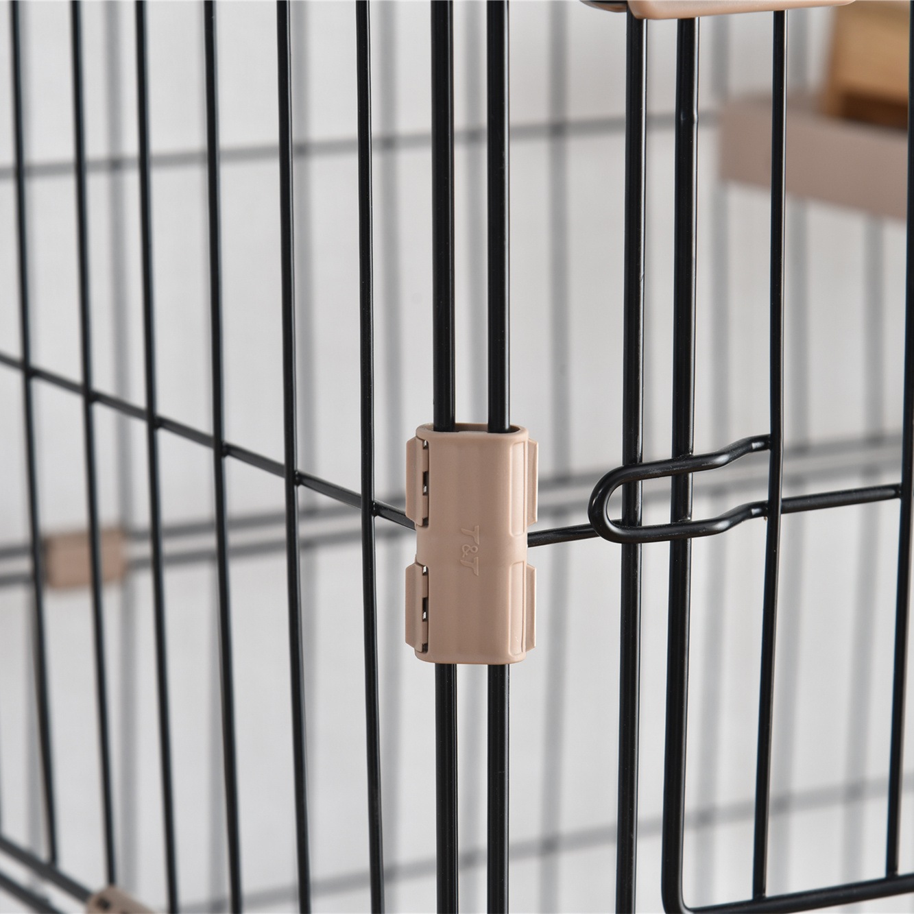 【国内出荷】猫 ケージ 収納型 キャットケージ 3段 1段2段可能 キャスター付 キャットハウス 【ブラウン】 【国内出荷】猫 ケージ 収納型 キャットケージ 3段 1段2段可能 キャスター付 キャットハウス 【ブラウン】