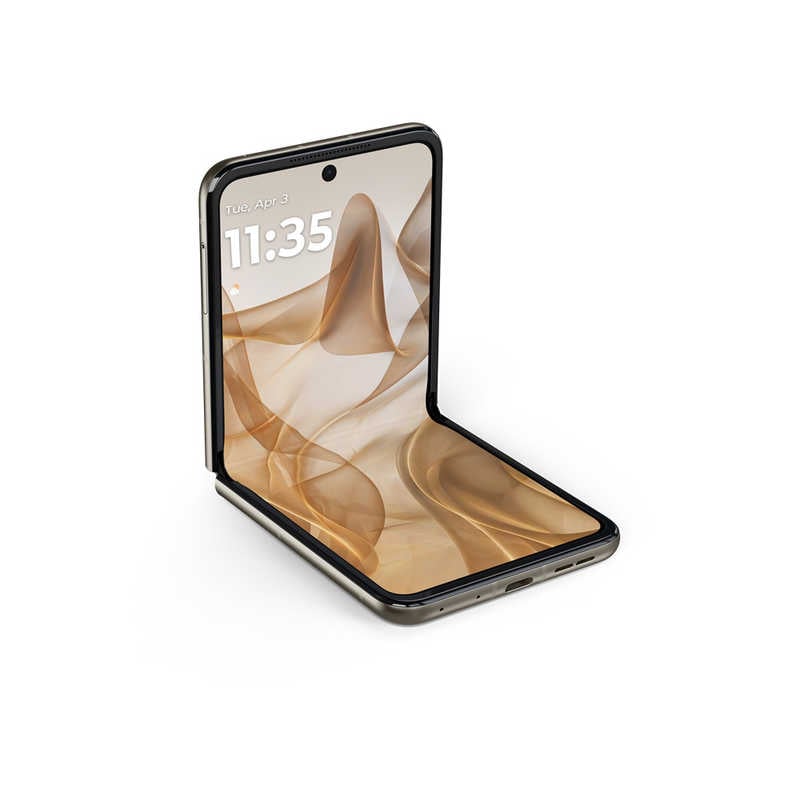 モトローラ SIMフリースマートフォン razr 50 MediaTek Dimensity 7300X 6.9インチ メモリ/ストレージ:12GB/512GB サンドクリーム PB230001JP モトローラ SIMフリースマートフォン razr 50 MediaTek Dimensity 7300X 6.9インチ メモリ/ストレージ:12GB/512GB サンドクリーム PB230001JP