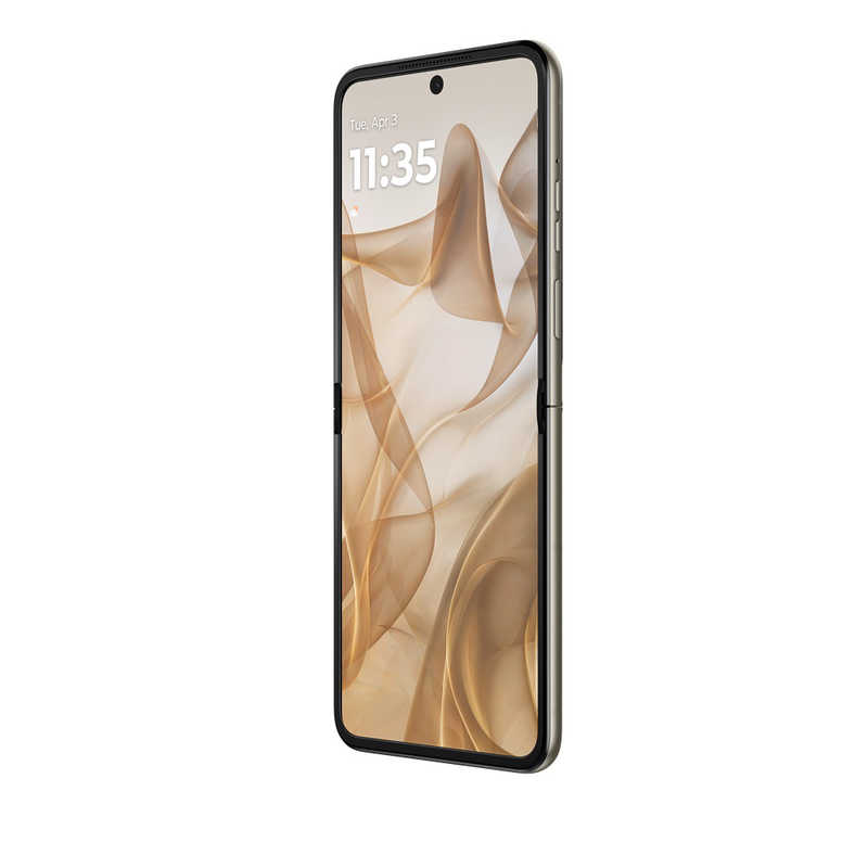 モトローラ SIMフリースマートフォン razr 50 MediaTek Dimensity 7300X 6.9インチ メモリ/ストレージ:12GB/512GB サンドクリーム PB230001JP モトローラ SIMフリースマートフォン razr 50 MediaTek Dimensity 7300X 6.9インチ メモリ/ストレージ:12GB/512GB サンドクリーム PB230001JP