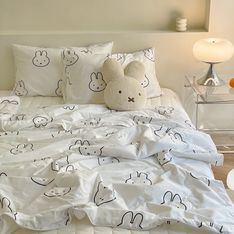 キルト3日出荷ミッフィー子供の楽しいモデル夏の薄いキルト漫画かわいい子供の夏のキルト40ピマ綿全体3Aデュポン繊維学生寮モデル夏のキルト キルト3日出荷ミッフィー子供の楽しいモデル夏の薄いキルト漫画かわいい子供の夏のキルト40ピマ綿全体3Aデュポン繊維学生寮モデル夏のキルト