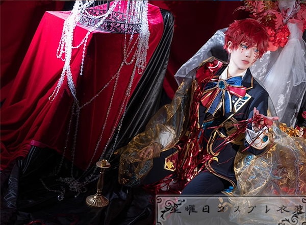 コスプレ衣装 天城一彩 Anniversary 中国版1周年 時光の約束 あんさんぶるスターズ あんスタ 中国版 1周年 天城一彩 スカウト