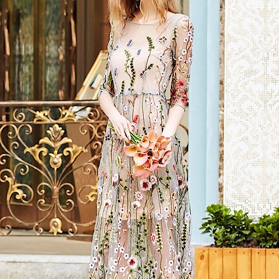 【取寄:納期2週間】結婚式ドレス シースルー 七分袖 レース ロング丈 レトロ 刺繍 メッシュドレス ラウンドネック 発表会 演奏会 レディース 結婚式 ステージ衣装 ウエディングドレス カラードレス 【取寄:納期2週間】結婚式ドレス シースルー 七分袖 レース ロング丈 レトロ 刺繍 メッシュドレス ラウンドネック 発表会 演奏会 レディース 結婚式 ステージ衣装 ウエディングドレス カラードレス