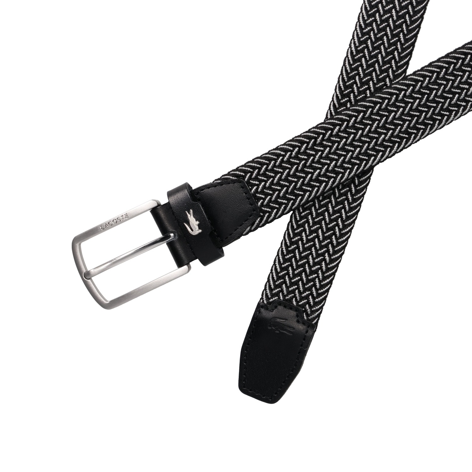 メッシュベルト メンズ ストレッチ ブラック ネイビー 黒 LB66480