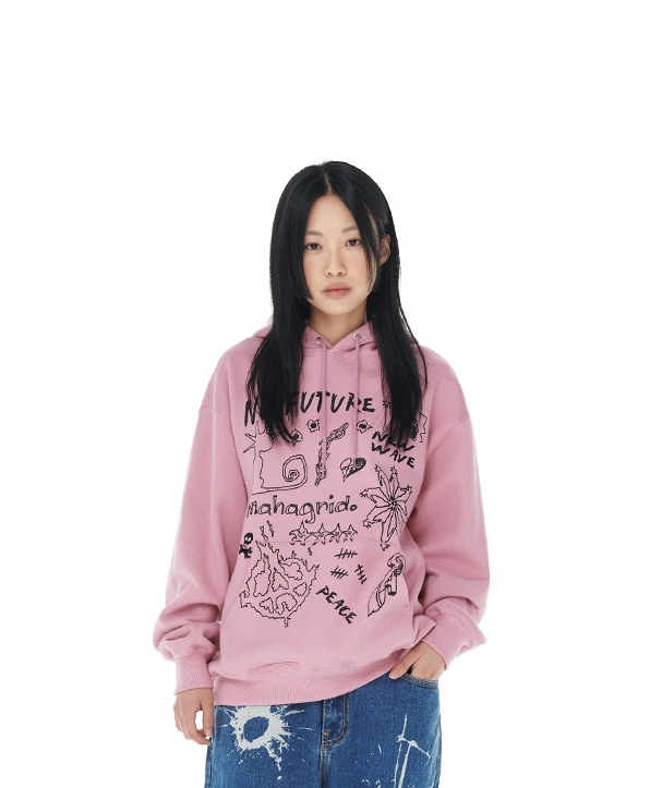 さらに100円引き◆MAHAGRID◆NO FUTURE HOODIE THIRD LOGO HOODIE - mahagrid | 60% - Asian Fashion Online Store