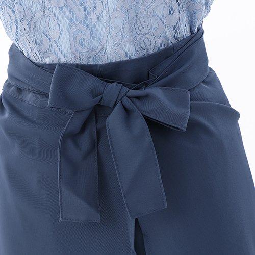 キャバドレス ナイトドレス ミニドレス セットアップ ツーピース ハイウエスト ノースリーブ タイト リボン レース レディース ブルー グラシア キャバドレス ナイトドレス ミニドレス セットアップ ツーピース ハイウエスト ノースリーブ タイト リボン レース レディース ブルー グラシア