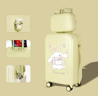 Qoo10] サンリオ サンリオ-超軽量 スーツケース 機内持ち