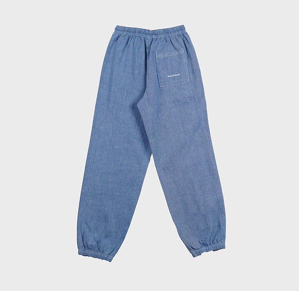 BTS V着用●SLOW RECORD HOUSE●ASURA DENIM SWEAT PANT 大人気 SLOW RECORD HOUSE】BTS V着用☆Asura Denim Sweat Pants