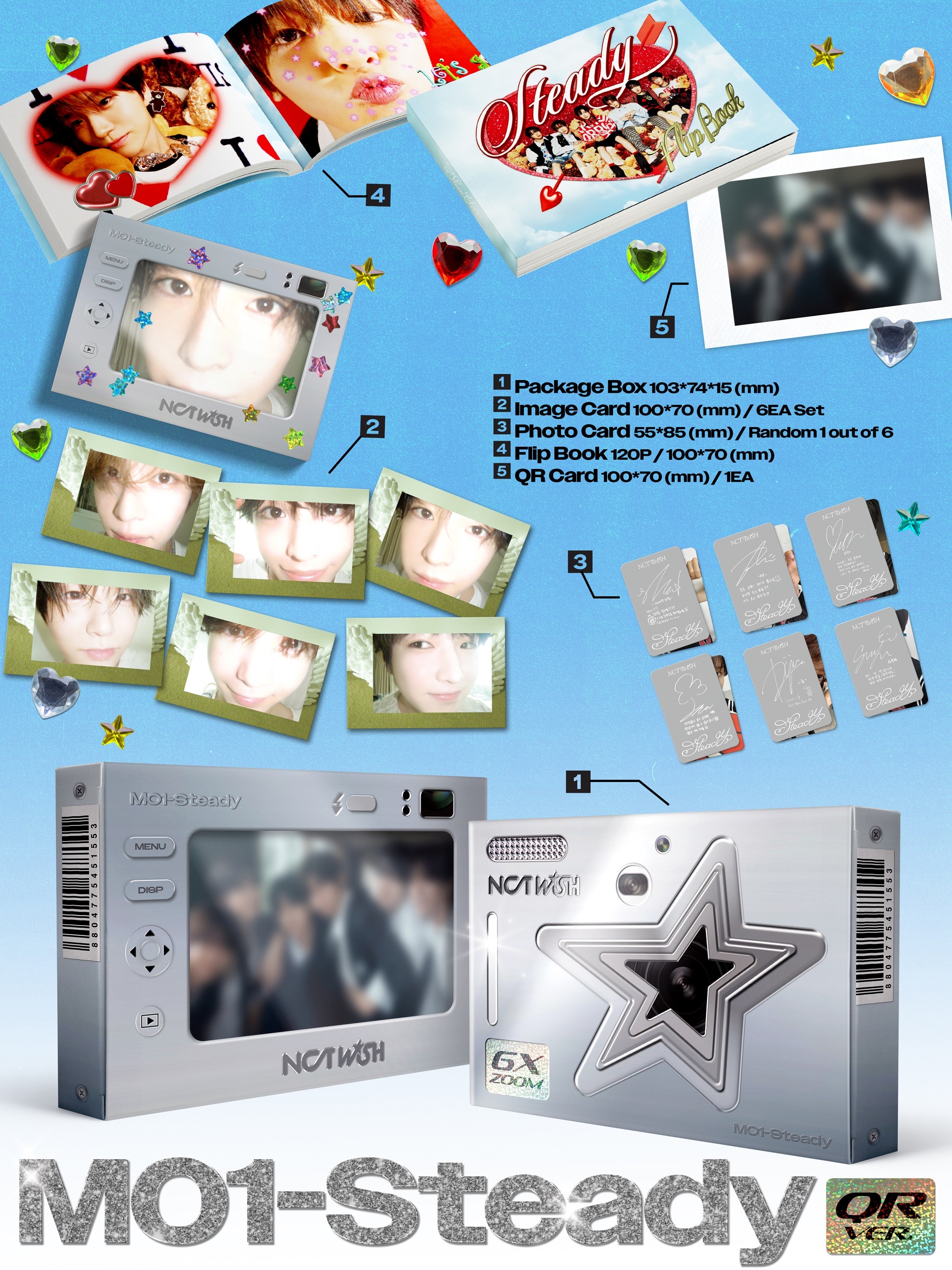 Qoo10] SMエンターテインメント QR ver NCTWISH ミニ1集