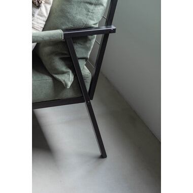 コーデュロイと黒アイアン脚のインダストリアルな2人掛ソファ 北欧 インダストリアル ソファ 黒 ブラック リビング コーデュロイと黒アイアン脚のインダストリアルな2人掛ソファ 北欧 インダストリアル ソファ 黒 ブラック リビング