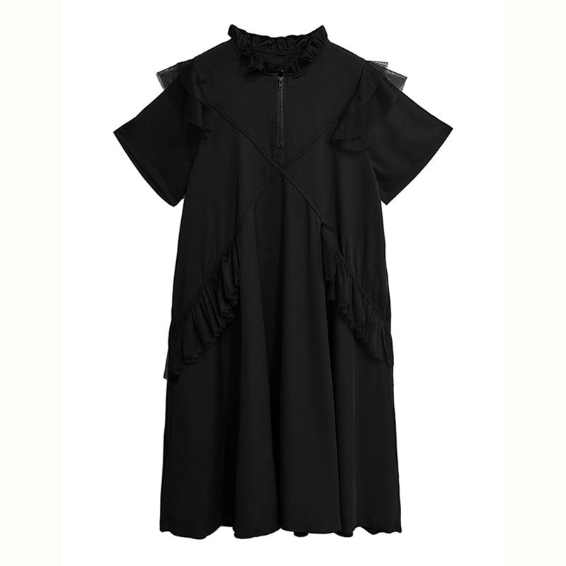 半袖 チュールドッキング ワンピース おしゃれ レディース ロングワンピース 関連商品購入可能 半袖 チュールドッキング ワンピース おしゃれ レディース ロングワンピース 関連商品購入可能