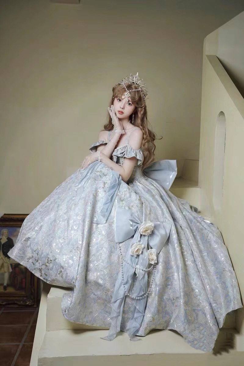 Lolita新作オーダーメイド花嫁ロングワンピースロリータウエディングドレス誕生日パーティー入学披露宴ドレス Lolita新作オーダーメイド花嫁ロングワンピースロリータウエディングドレス誕生日パーティー入学披露宴ドレス