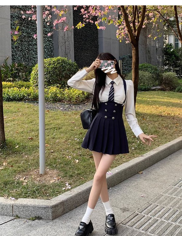 Qoo10] 韓国 制服 ブレザー なんちゃって制服