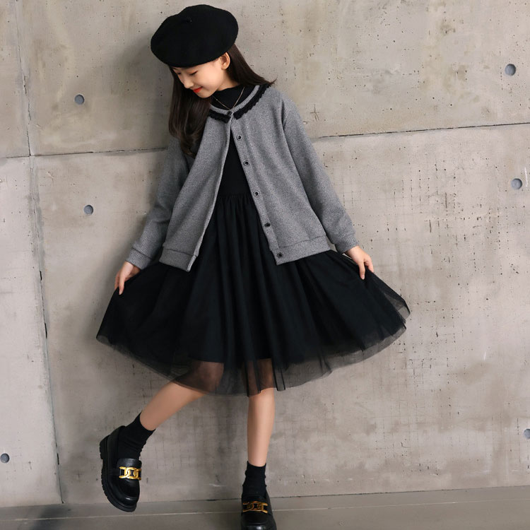 最終在庫子供服 カーディガン ワンピース スーツ セレモニードレス セットアップ ジュニア 120 130 140 150 160 女の子 フォーマル 長袖 カジュアル キッズ お誕生日プレゼント ピ