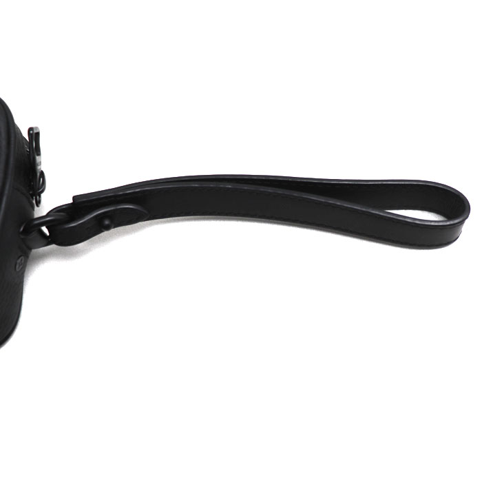 LOUIS VUITTON ルイヴィトン ポシェット ヴォルガ セカンドバッグ トリヨン モノグラム ブラック M55703 IC メンズ 中古