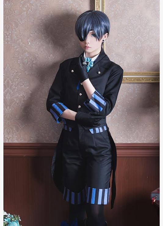 コスプレ衣装 黒執事 劇場版 シエル 風 豪華セット 礼服 コスプレ衣装 +かつら コスプレ衣装 黒執事 劇場版 シエル 風 豪華セット 礼服 コスプレ衣装 +かつら