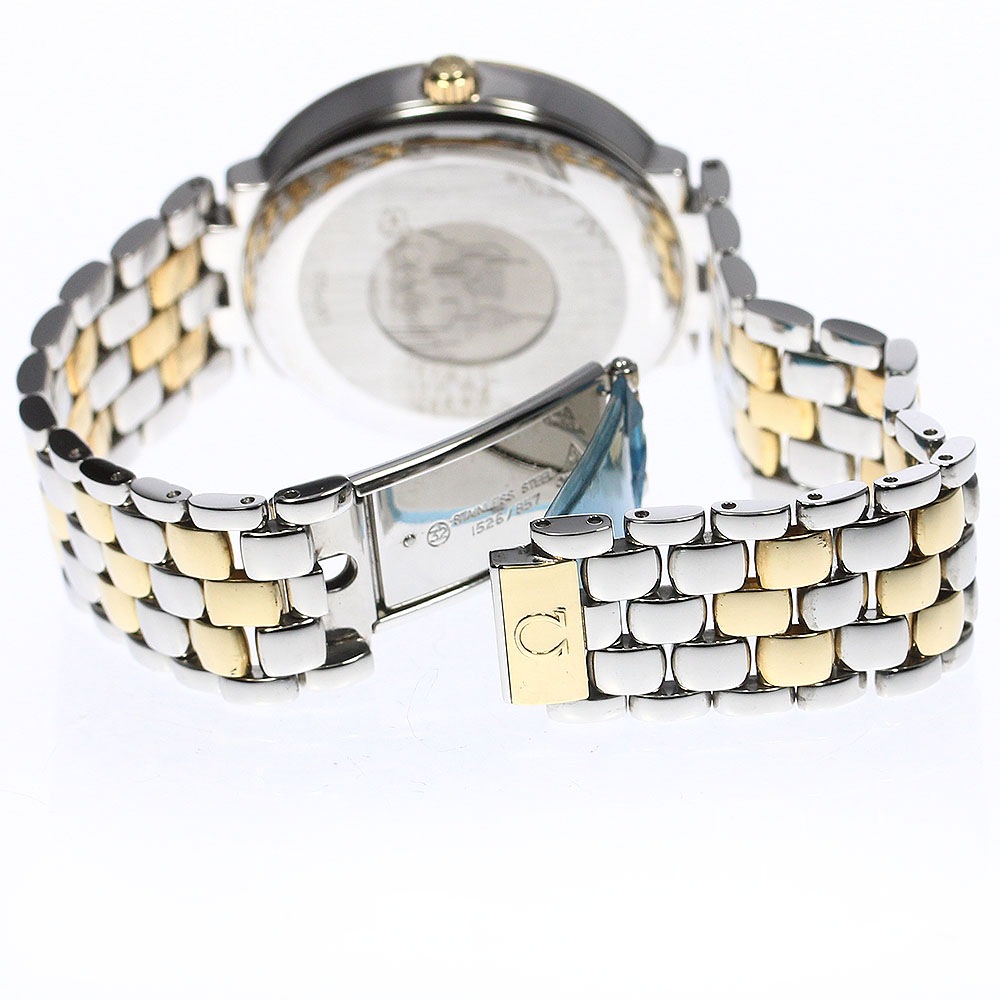 オメガ OMEGA デビル クラシック デイト 自動巻き メンズ 良品 保証書付き_758912【中古】