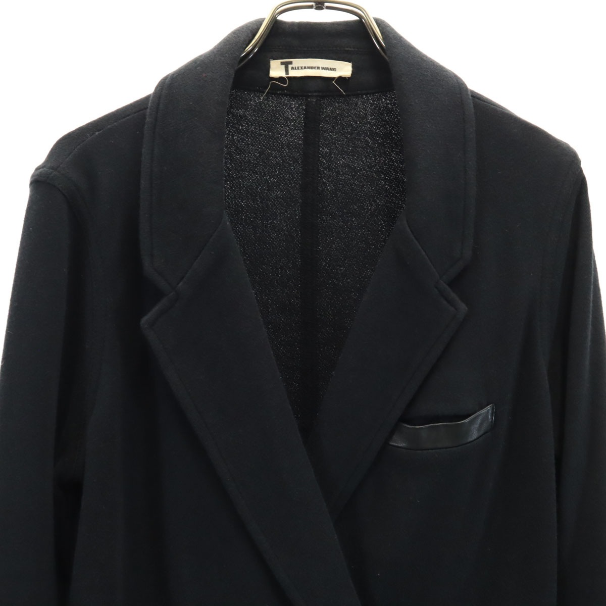 T by ALEXANDER WANG ティーバイアレキサンダーワン テーラードジャケット 黒 レディース 古着