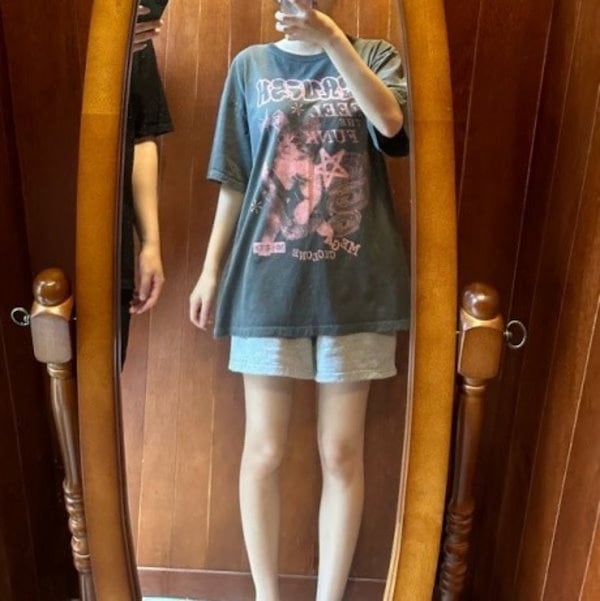 CAVISH ♥ INVADER PIGMENT SS TEE/追跡付 ☆Stray Kids ヒョンジン / ENHYPEN ニキ 着用！！[CAVISH
