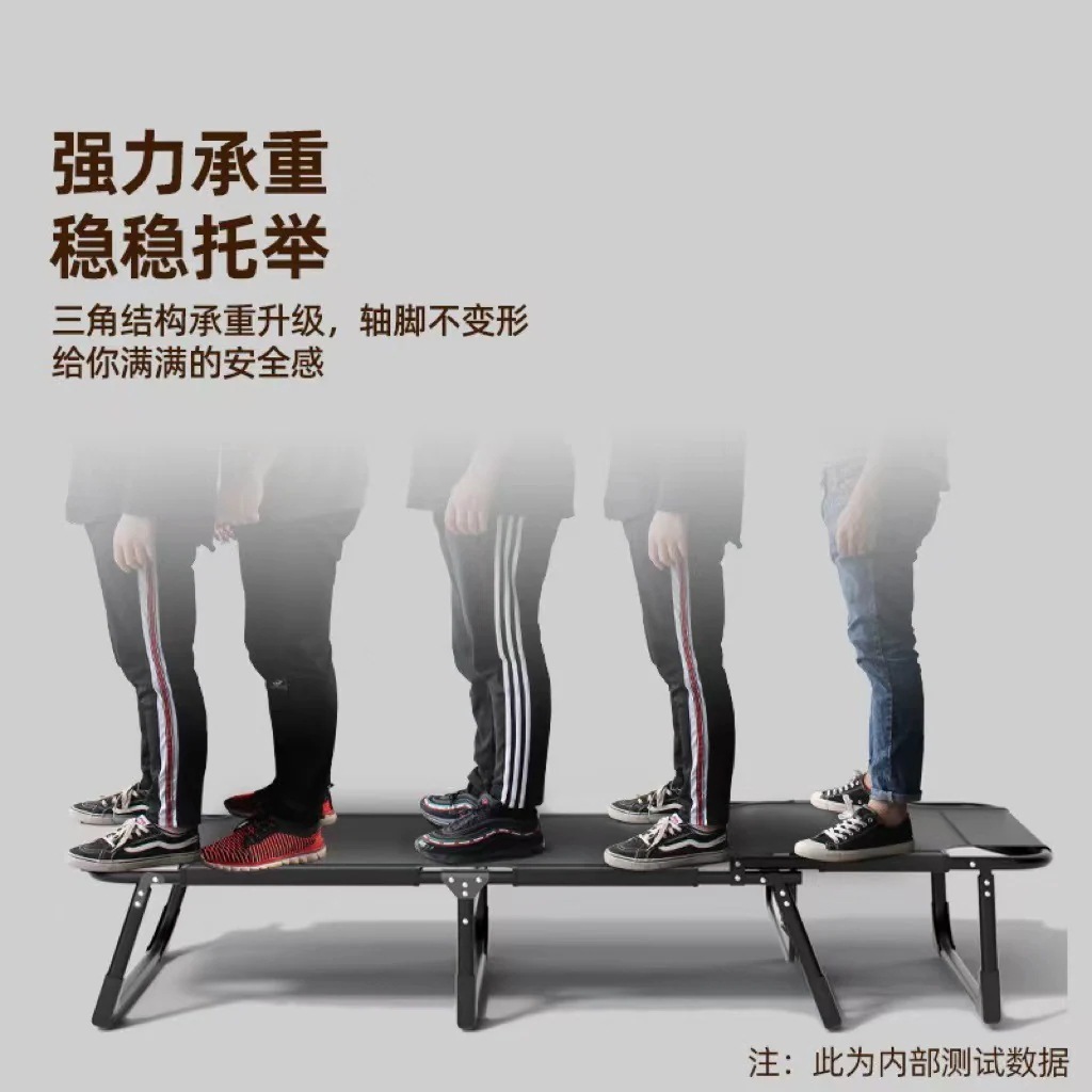 オフィス昼休み折りたたみベッド三つ折りベッドポータブルシングルリクライニングホームシンプル付属ベッドスペースをとらない