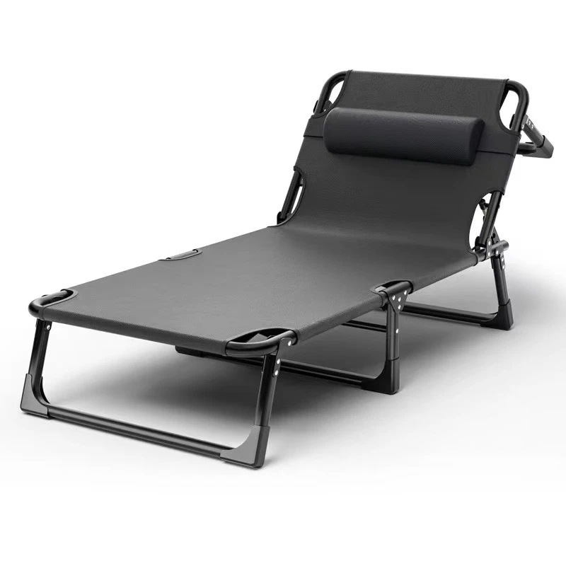 オフィス昼休み折りたたみベッド三つ折りベッドポータブルシングルリクライニングホームシンプル付属ベッドスペースをとらない