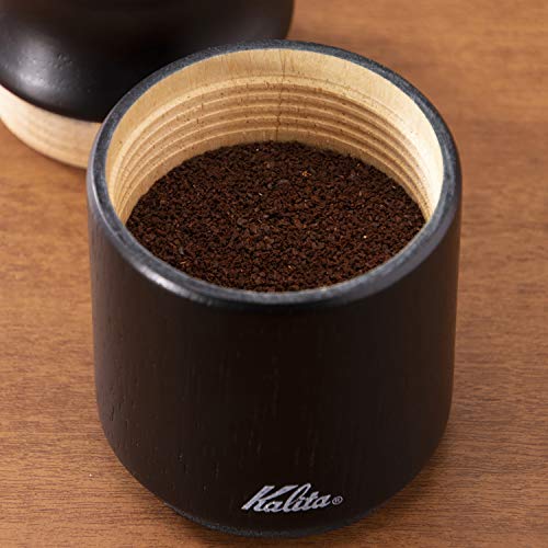 カリタ Kalita コーヒーミル 木製 丈夫な鋳鉄製カッター KH-10BK ブラック 粗さ調整可能 手挽きコーヒーミル #42168 ミル グラインダー ハンドミル 手動 コーヒー初心者 初心者 カリタ Kalita コーヒーミル 木製 丈夫な鋳鉄製カッター KH-10BK ブラック 粗さ調整可能 手挽きコーヒーミル #42168 ミル グラインダー ハンドミル 手動 コーヒー初心者 初心者