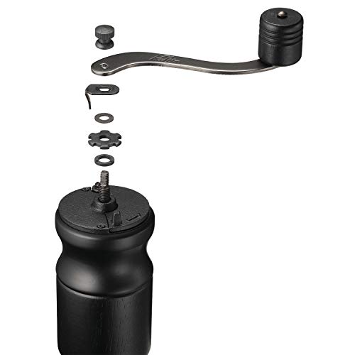 カリタ Kalita コーヒーミル 木製 丈夫な鋳鉄製カッター KH-10BK ブラック 粗さ調整可能 手挽きコーヒーミル #42168 ミル グラインダー ハンドミル 手動 コーヒー初心者 初心者 カリタ Kalita コーヒーミル 木製 丈夫な鋳鉄製カッター KH-10BK ブラック 粗さ調整可能 手挽きコーヒーミル #42168 ミル グラインダー ハンドミル 手動 コーヒー初心者 初心者