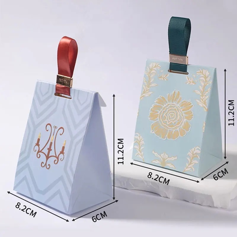 花の形をしたキャンディーボックス 誕生日 結婚式 パーティー キャンディーボックス バッグ チョコレートギフトボックス