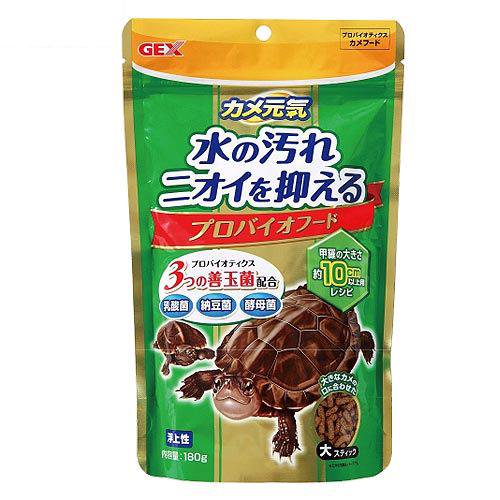 GEX カメ元気 プロバイオフード 180gX10 CRC17―20―44―20―00 GEX カメ元気 プロバイオフード 180gX10 CRC17―20―44―20―00
