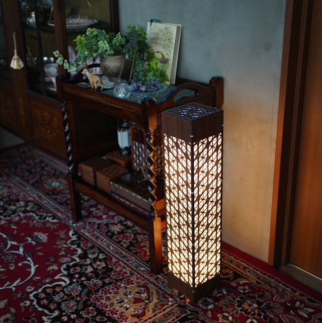 光触媒空間除菌脱臭機縦型行灯(角麻 竜胆)空気清浄機(276) 光触媒空間除菌脱臭機縦型行灯(角麻 竜胆)空気清浄機(276)