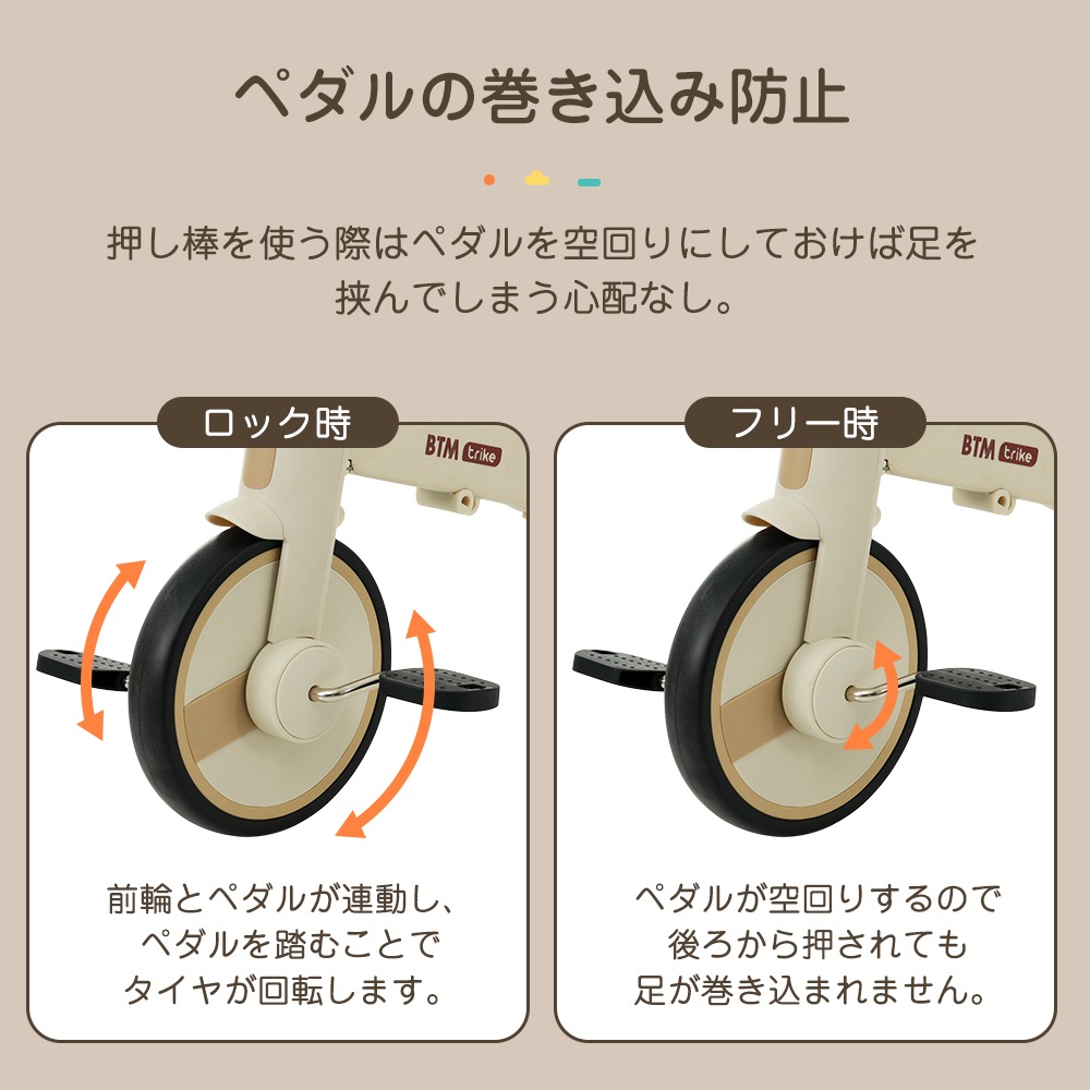 【国内発送】22三輪車 ワンタッチ折りたたみ 高級 子供用三輪車(ベージュ×ブラウン) 三輪車のりもの サンシェード付き 安全バー付き シートベルト付き コントロールバー付き 【国内発送】22三輪車 ワンタッチ折りたたみ 高級 子供用三輪車(ベージュ×ブラウン) 三輪車のりもの サンシェード付き 安全バー付き シートベルト付き コントロールバー付き