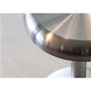 カウンターチェア ハイチェア 幅39cm シルバー 丸形 昇降式 リビング ダイニング 店舗 飲食店 インテリア家具 カウンターチェア ハイチェア 幅39cm シルバー 丸形 昇降式 リビング ダイニング 店舗 飲食店 インテリア家具