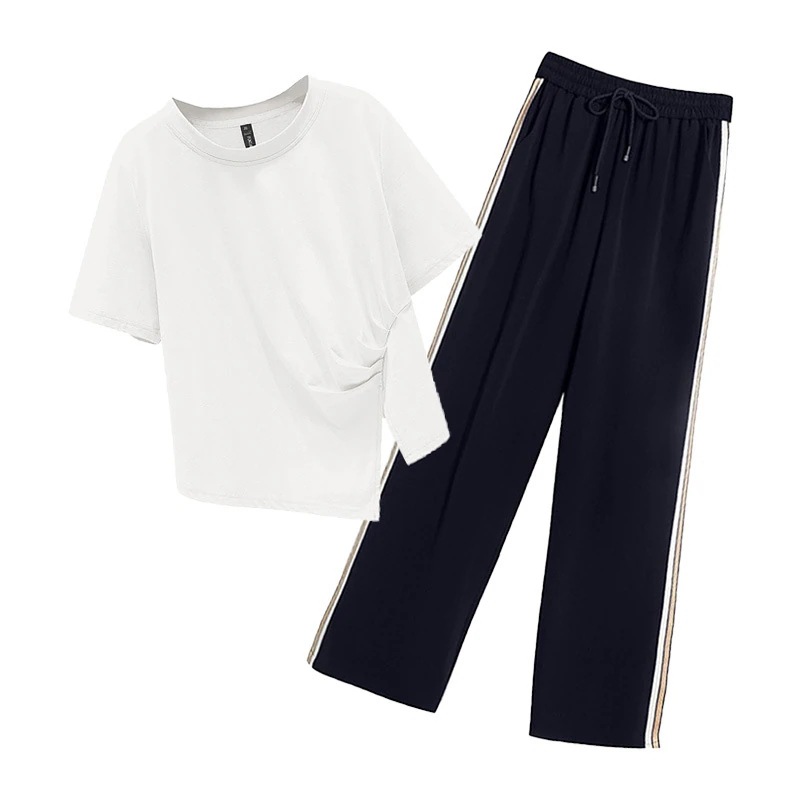 パンツレギンスゆったり 4L 上品 ズボン ワイドパンツフランス式のユニークなtシャツの大きいサイズは少し太っています 春夏 5L 秋冬 5l レディース 韓国ファッション 大きいサイズ