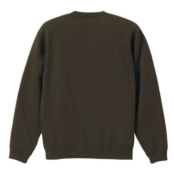 肌触りにこだわった「裏起毛」クールネックスウェットトレーナー CB5928 ネイビー Sサイズ