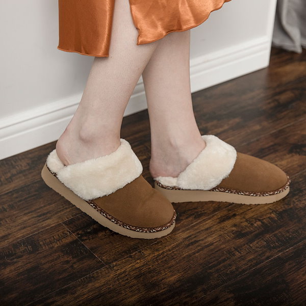 Minnetonka レディース シープスキン スリッパ ブーツ