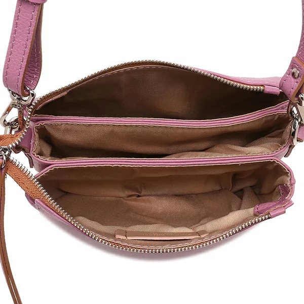 ショルダーバッグ クラッチバッグ スリー 2WAY ミニバッグ パープル レディース BS4362 GRN