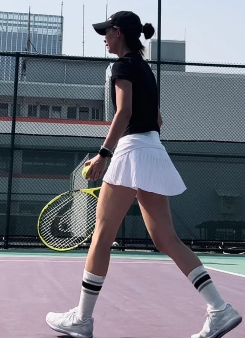 Pleated and Lined HR Tennis Skort
