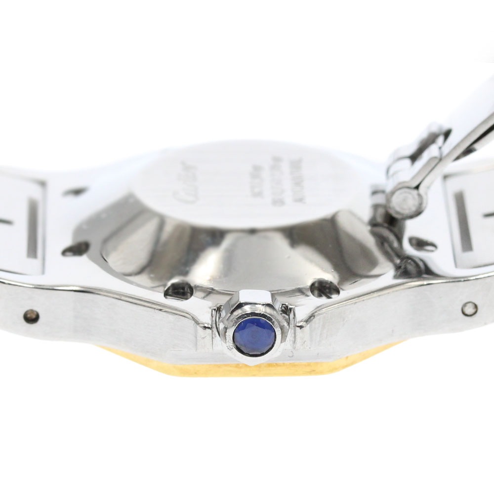 訳あり カルティエ CARTIER サントスオクタゴンLM YGベゼル 自動巻き メンズ _870085【中古】 訳あり カルティエ CARTIER サントスオクタゴンLM YGベゼル 自動巻き メンズ _870085【中古】