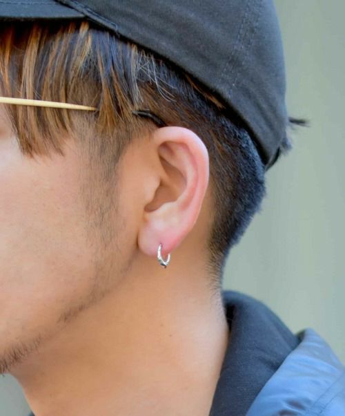 ピアス メンズ n.c.tフープピアス SV925 LH-01EA0831 メンズピアス 片耳用 1点売り クリスマス 誕生日 プレゼント ギフト 彼氏 【ネコポス】