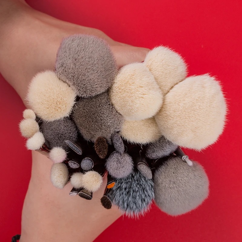 Beili-天然メイクブラシのセット,1130個,パウダー,チーク,アイシャドウ,プロのアイシャドウ用 Beili-天然メイクブラシのセット,1130個,パウダー,チーク,アイシャドウ,プロのアイシャドウ用