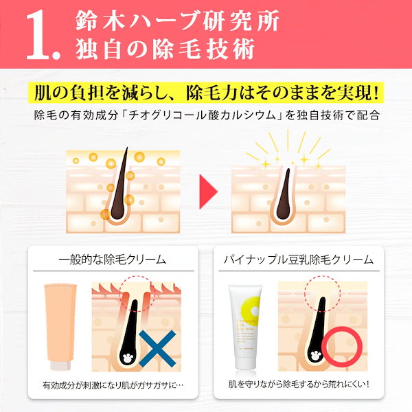 Qoo10] 鈴木ハーブ研究所 【お得！2本セット！】 パイナップル豆乳